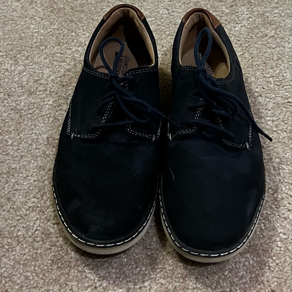 Johnston & Murphy Black Men's Oxfords